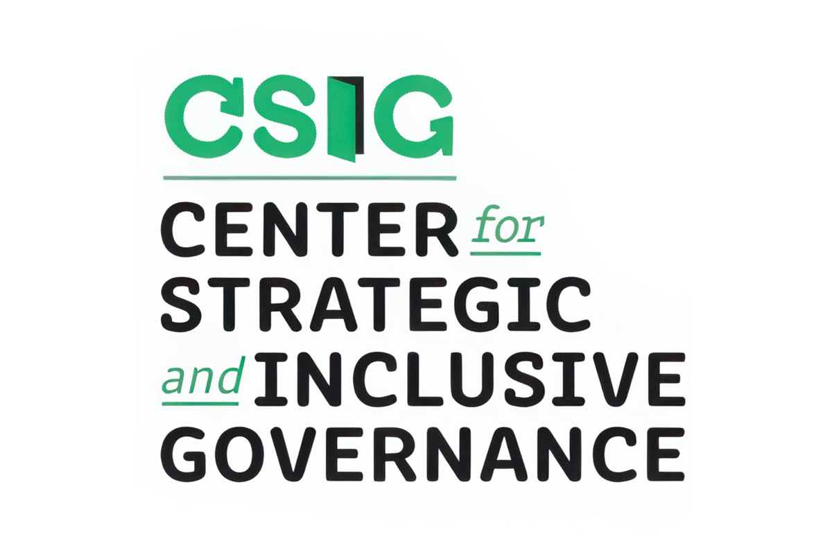 CSIG - Center for Strategic and Inclusive Governance